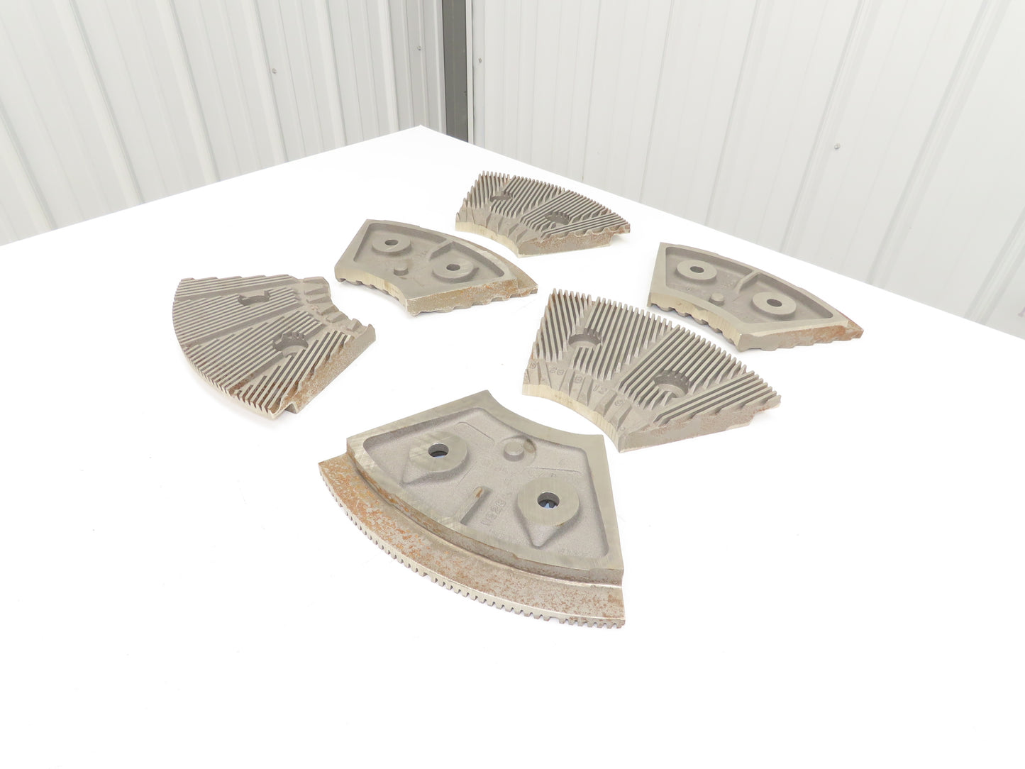 Andritz D23B123 LoCo Refiner Plates Sprout C25 Alloy AA Taper