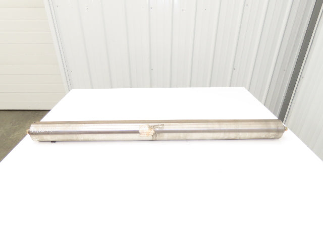 PPI Hytrol 914.R04430 Conveyor Snub Roller Crowned Pulley 3.5"x 43"BW 1/2-13 Hub