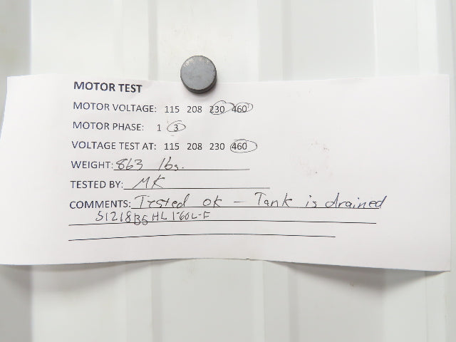 Continental PVR15-20B15 Hydraulic Pump Power Unit 21 GPM 1500 PSI 15Hp 230/460V