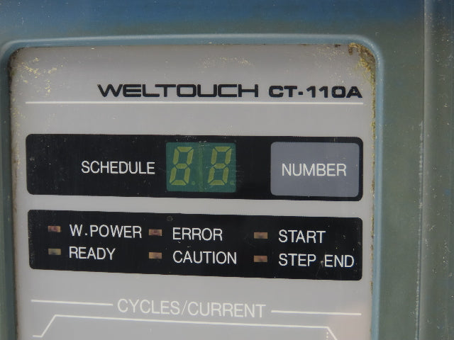 Miyachi CT-110A Weltouch Welding Controller Power Supply Weld Monitor