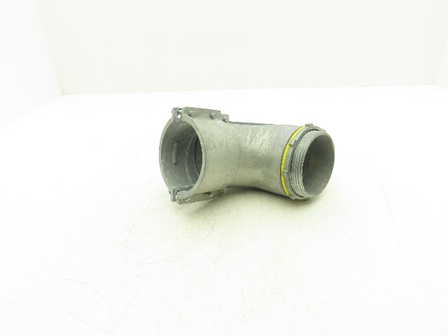 3" Flexible Metallic Conduit 90° Box Connector Fitting