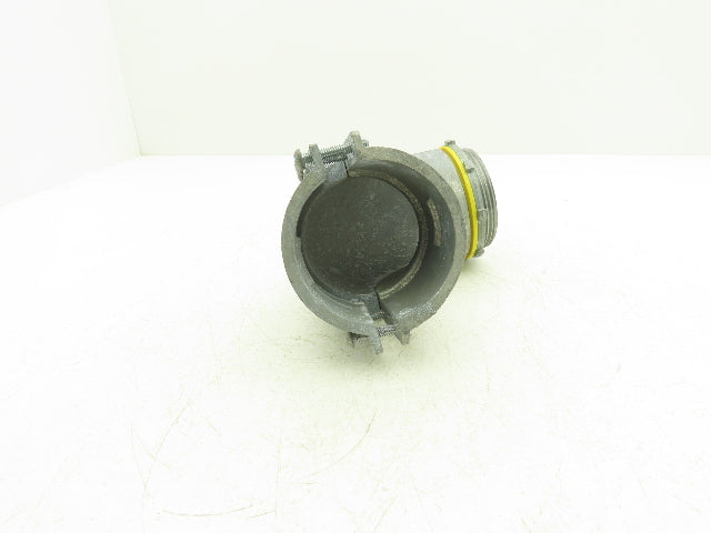 3" Flexible Metallic Conduit 90° Box Connector Fitting