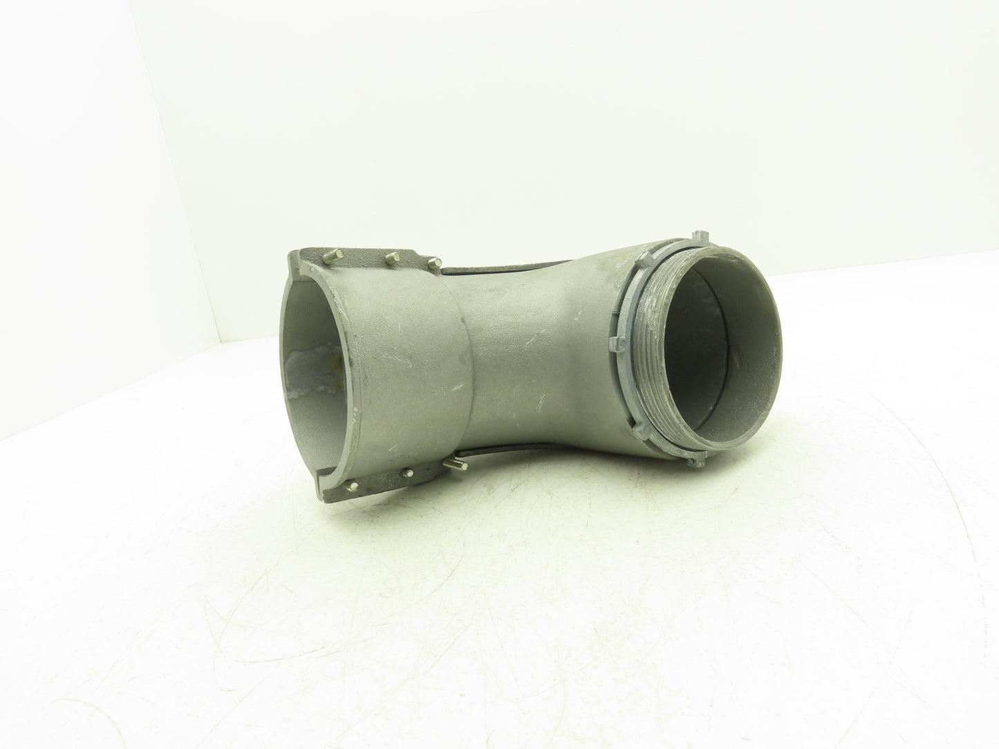 4" Flexible Metallic Conduit 90° Box Connector Fitting