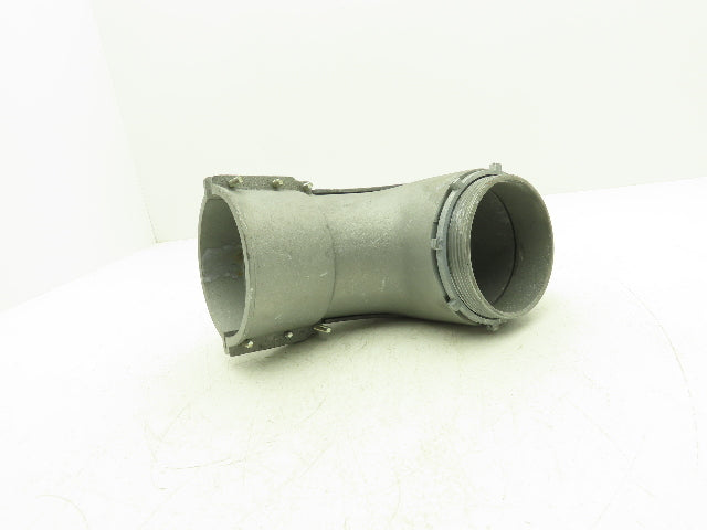 4" Flexible Metallic Conduit 90° Box Connector Fitting