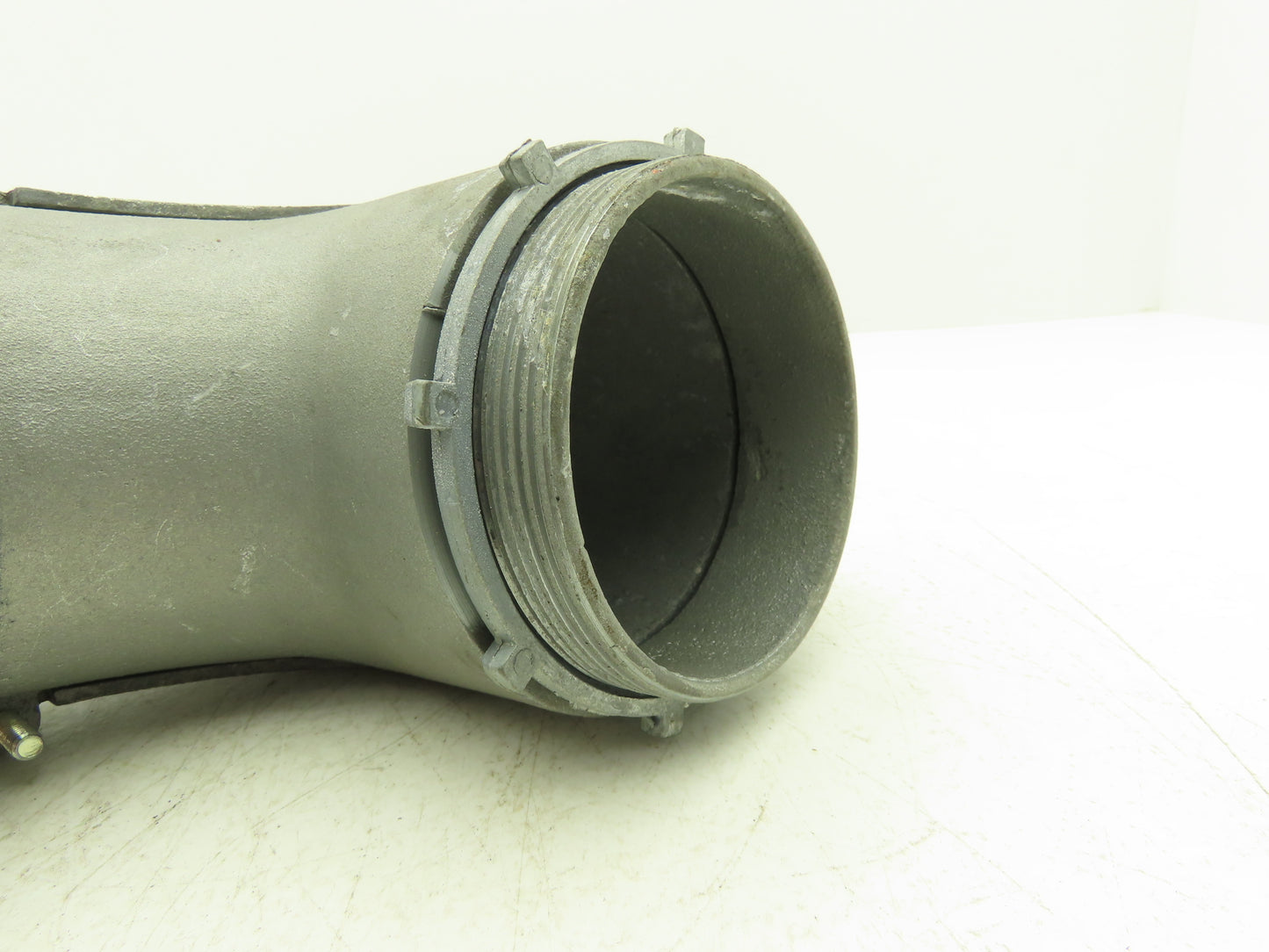 4" Flexible Metallic Conduit 90° Box Connector Fitting