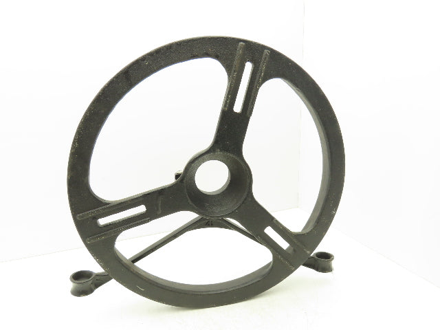 Babbitt No. 4 Rim Sprocket Chain Wheel Manual Valve Operator w/Guide No Chain
