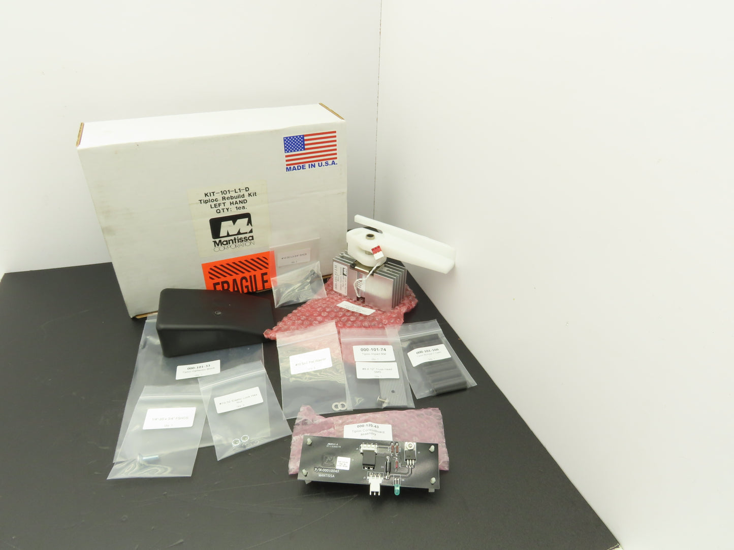 Mantissa Conveyor KIT-101-L1-D Tiploc Tray Tipper LH Actuator Arm Kit 000-101-53