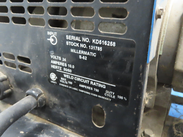 Miller CP-200 Mig Welder 200 amp DC Arc S-60 Wire Feeder 230/460v 3PH