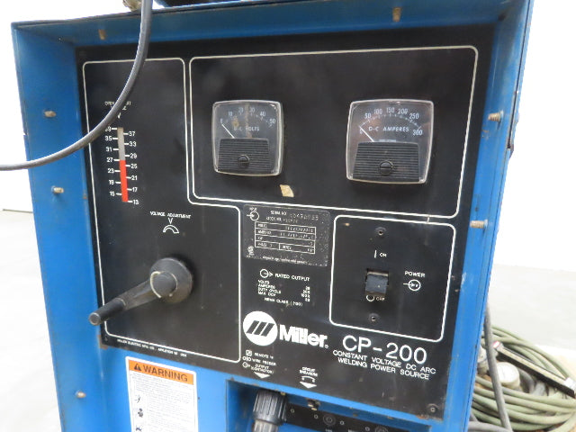 Miller CP-200 Mig Welder 200 amp DC Arc S-60 Wire Feeder 230/460v 3PH