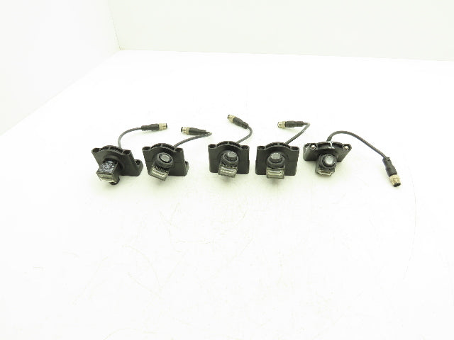 Allen Bradley 42EF-P2MPB-F4 RightSight Photoelectric Sensor Photo Eye Lot of 5