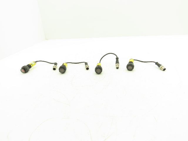 Banner S18-2NAEL-Q5 Photoeye Sensor Emitter 18mm 10-30VDC Lot of 4