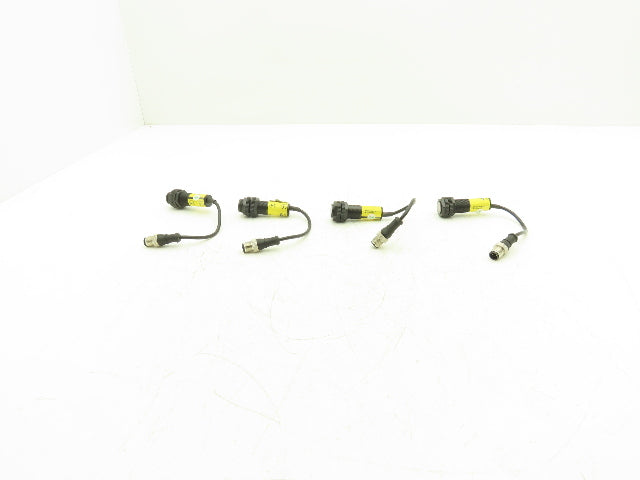 Banner S18-2NAEL-Q5 Photoeye Sensor Emitter 18mm 10-30VDC Lot of 4