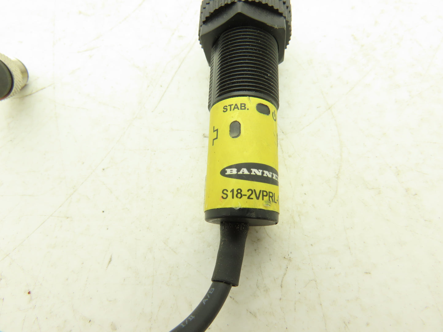 Banner S18-2VPRL-Q5 Photoeye Sensor Receiver 18mm 10-30VDC Lot of 3
