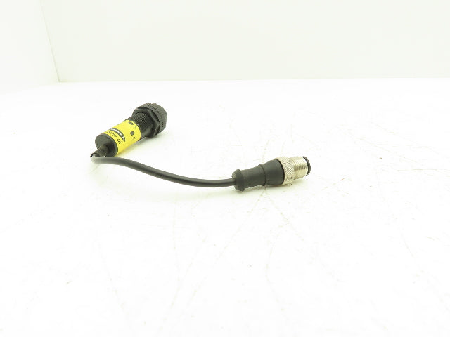 Banner S18-2VPRL-Q5 Photoeye Sensor Receiver 18mm 10-30VDC Lot of 3