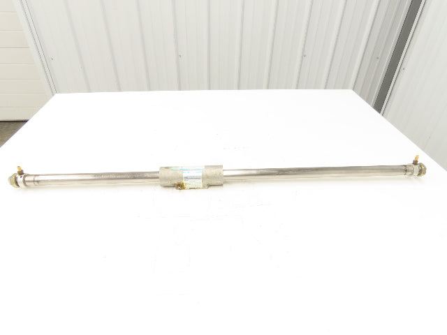 Festo DGO-1"-30-PPV-A Linear Bearing Guide Rail 24" Stroke 1" Guide Rod