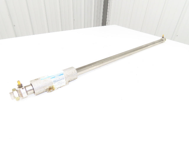 Festo DGO-1"-30-PPV-A Linear Bearing Guide Rail 24" Stroke 1" Guide Rod
