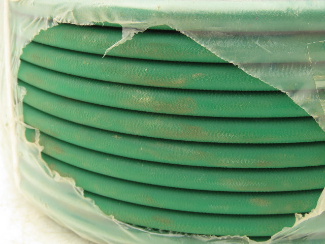 BDH Durothane 9mm Solid Green Rough Round Urethane Conveyor Belt 100' Roll RPN9
