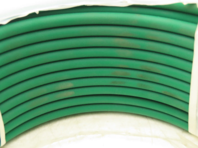 BDH Durothane 9mm Solid Green Rough Round Urethane Conveyor Belt 100' Roll RPN9