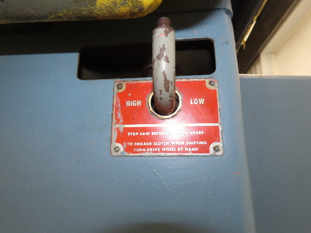 Doall 1612-1 Contourmatic 16" Vertical Bandsaw 1-1/2Hp 230V 3Ph Blade Welder