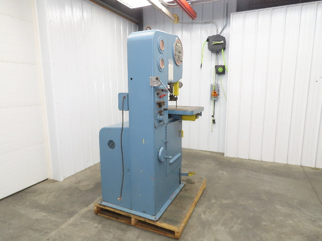 Doall 1612-1 Contourmatic 16" Vertical Bandsaw 1-1/2Hp 230V 3Ph Blade Welder