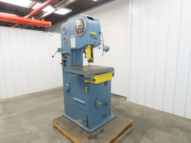 Doall 1612-1 Contourmatic 16" Vertical Bandsaw 1-1/2Hp 230V 3Ph Blade Welder