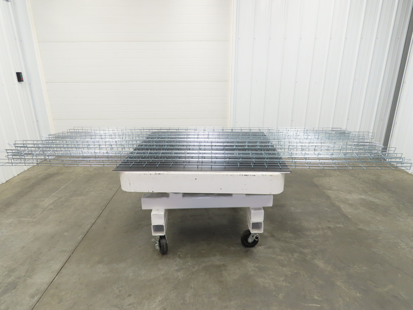 Husky WBS22-4-3M-EZ Cable Tray 2"x8"x8' Easy Connect Wire Basket Lot of 13