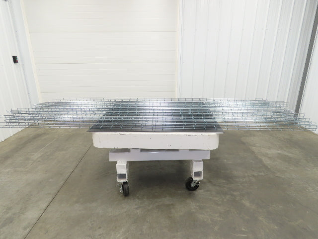 Husky WBS22-4-3M-EZ Cable Tray 2"x8"x8' Easy Connect Wire Basket Lot of 13