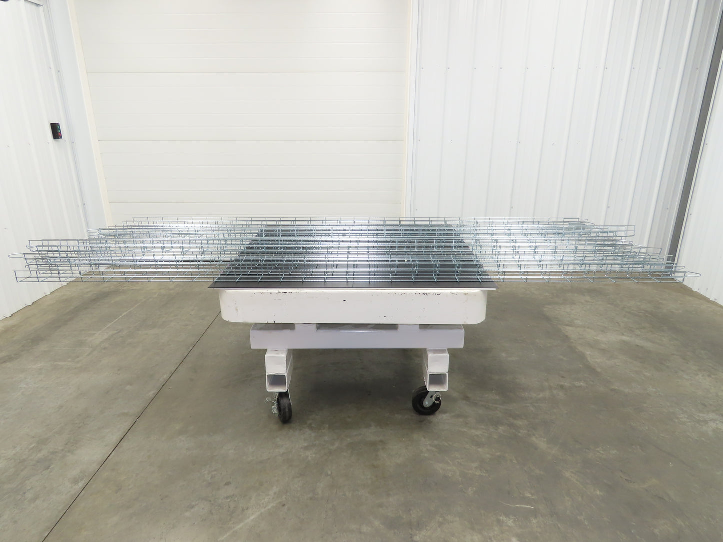 Husky WBS22-4-3M-EZ Cable Tray 2"x8"x8' Easy Connect Wire Basket Lot of 13