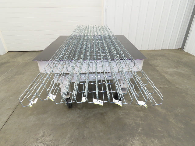Legrand CF54/50EZ Cablofil Cable Tray 2" x 2" x 10' Galvanized Wire Lot of 11