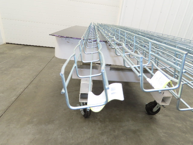 Legrand CF54/50EZ Cablofil Cable Tray 2" x 2" x 10' Galvanized Wire Lot of 11