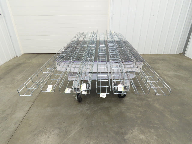 Legrand CF54/100EZ Cablofil Cable Tray 2" x 4" x 10' Galvanized Wire Lot of 10