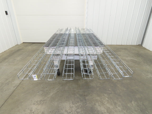 Legrand CF54/100EZ Cablofil Cable Tray 2" x 4" x 10' Galvanized Wire Lot of 10