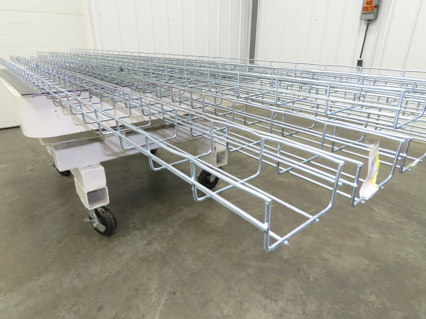 Legrand CF54/100EZ Cablofil Cable Tray 2" x 4" x 10' Galvanized Wire Lot of 10