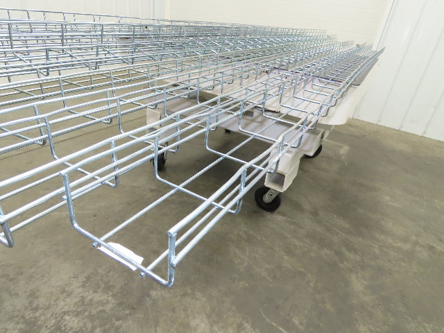 Legrand CF54/100EZ Cablofil Cable Tray 2" x 4" x 10' Galvanized Wire Lot of 10
