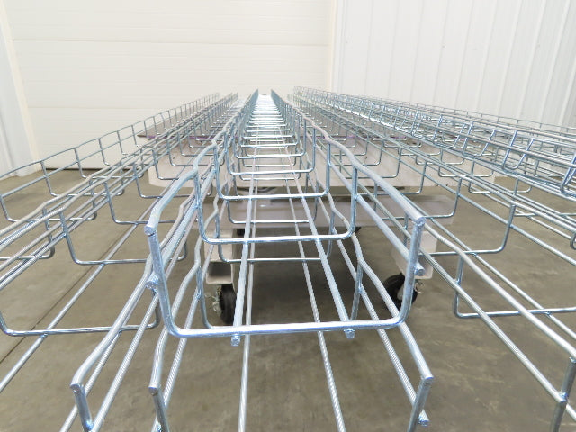 Legrand CF54/100EZ Cablofil Cable Tray 2" x 4" x 10' Galvanized Wire Lot of 10