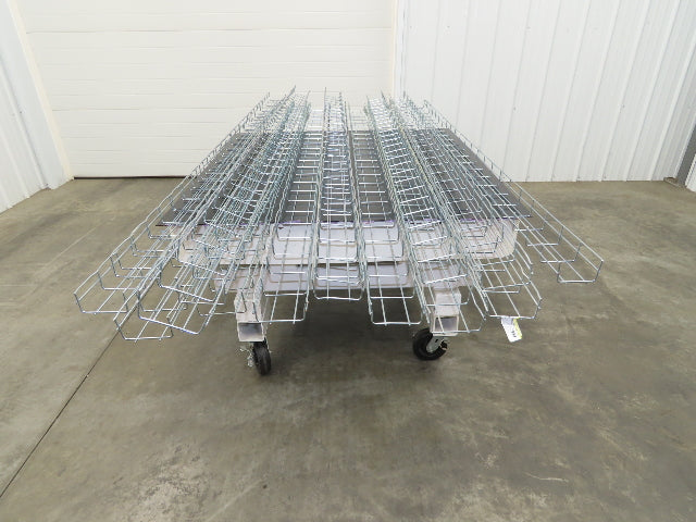 Legrand CF54/100EZ Cablofil Cable Tray 2" x 4" x 8' Galvanized Wire Lot of 15