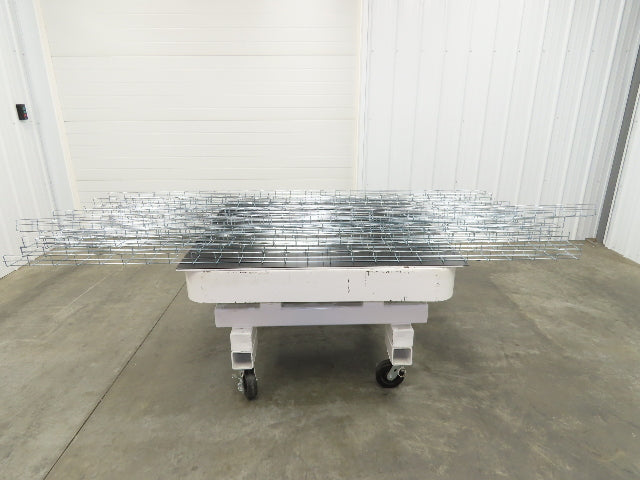 Legrand CF54/100EZ Cablofil Cable Tray 2" x 4" x 8' Galvanized Wire Lot of 15