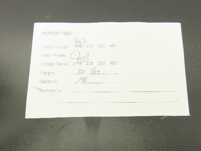 Baldor CDPWD3310 90VDC Washdown Motor 1/4Hp 2.5A 1750 RPM 56C TENV FM3320P