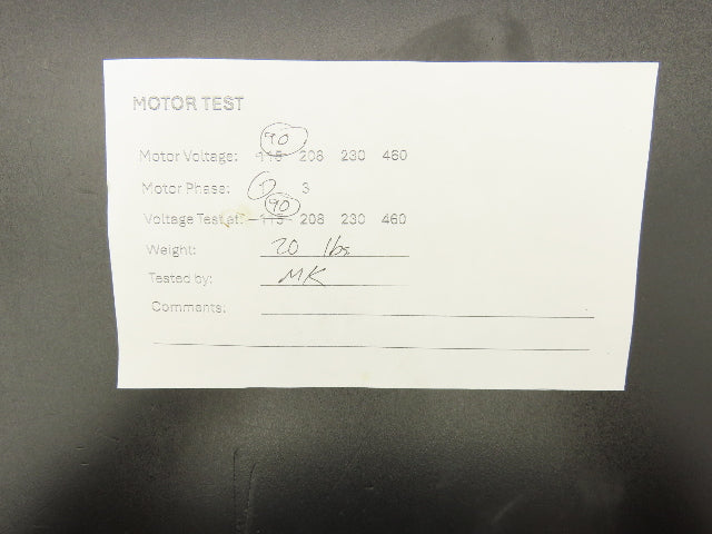 Boston Gear PM925T-WD 90VDC Washdown Motor 1/4Hp 2.7A 1750 RPM 56C TENV