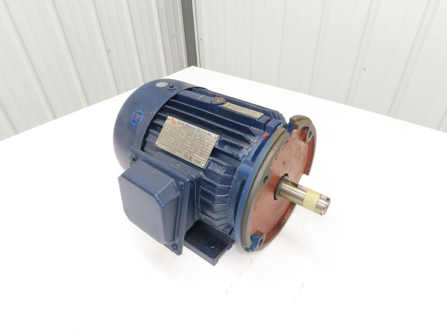 North American Electric PE182T-3-4C AC Motor 3Hp 1745 RPM 230/460V 3PH 182T TEFC
