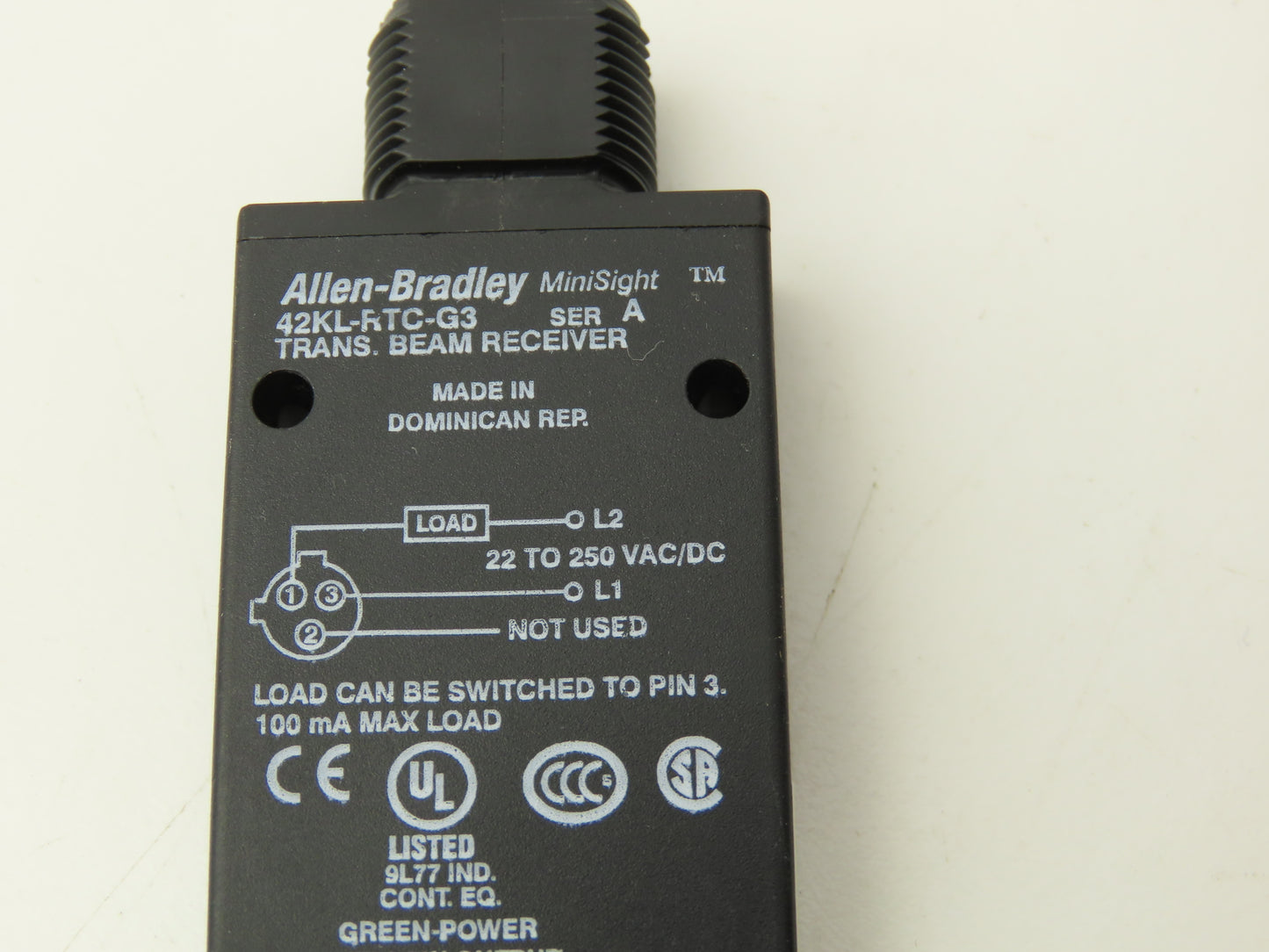 Allen Bradley 42KL-RTC-G3 Photoelectric Proximity Switch 30m Sensing Range