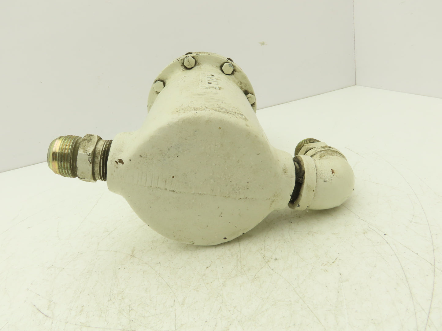Clark MFG NO. 434 Inverted Bucket Steam Trap Separator 1" NPT Cast Iron Assembly