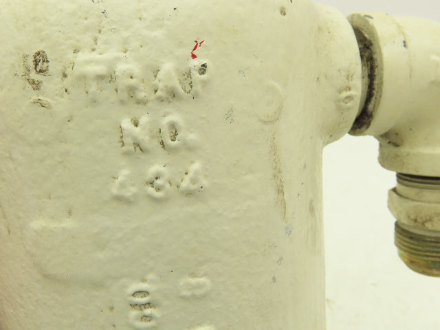 Clark MFG NO. 434 Inverted Bucket Steam Trap Separator 1" NPT Cast Iron Assembly