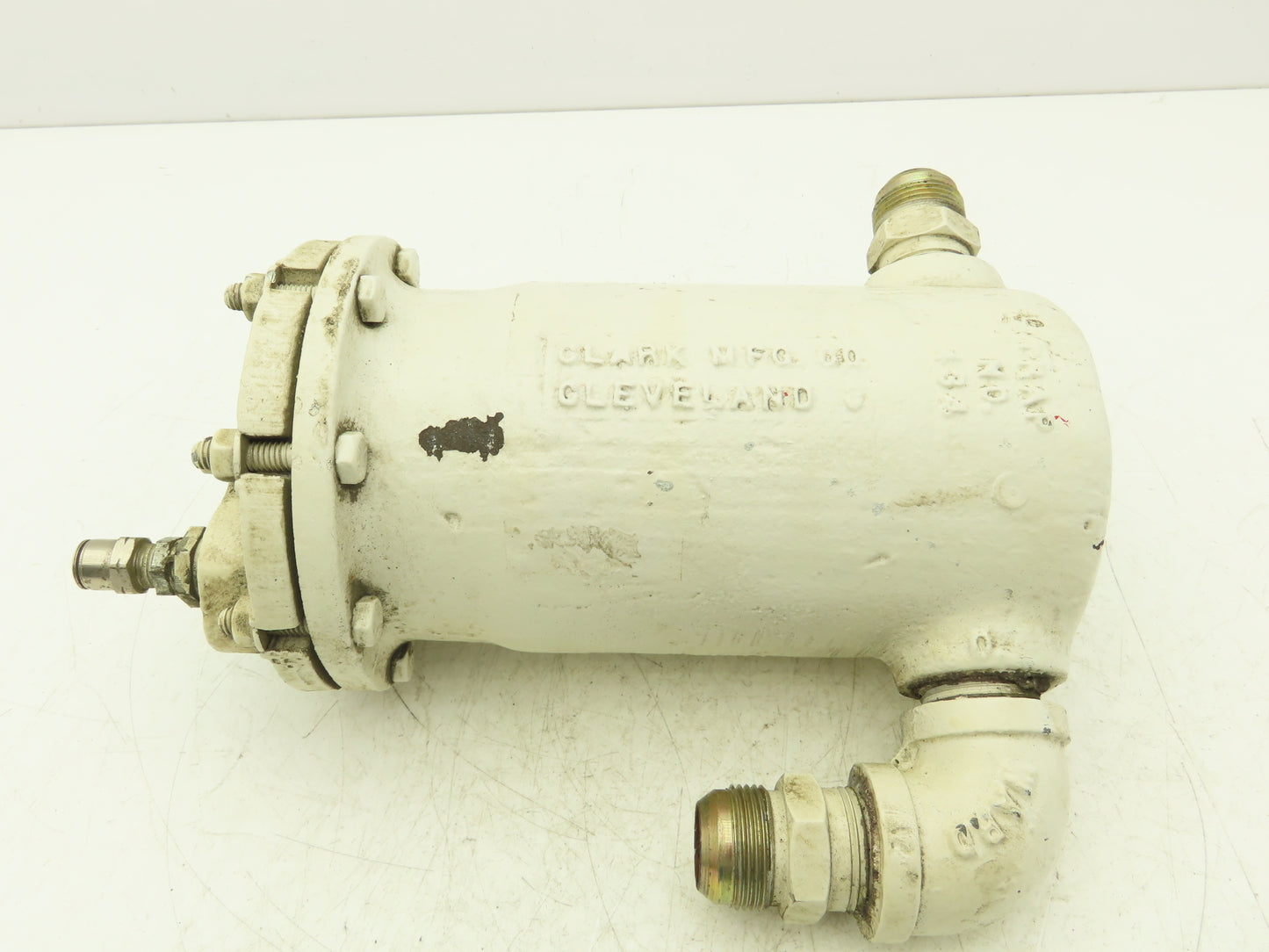 Clark MFG NO. 434 Inverted Bucket Steam Trap Separator 1" NPT Cast Iron Assembly