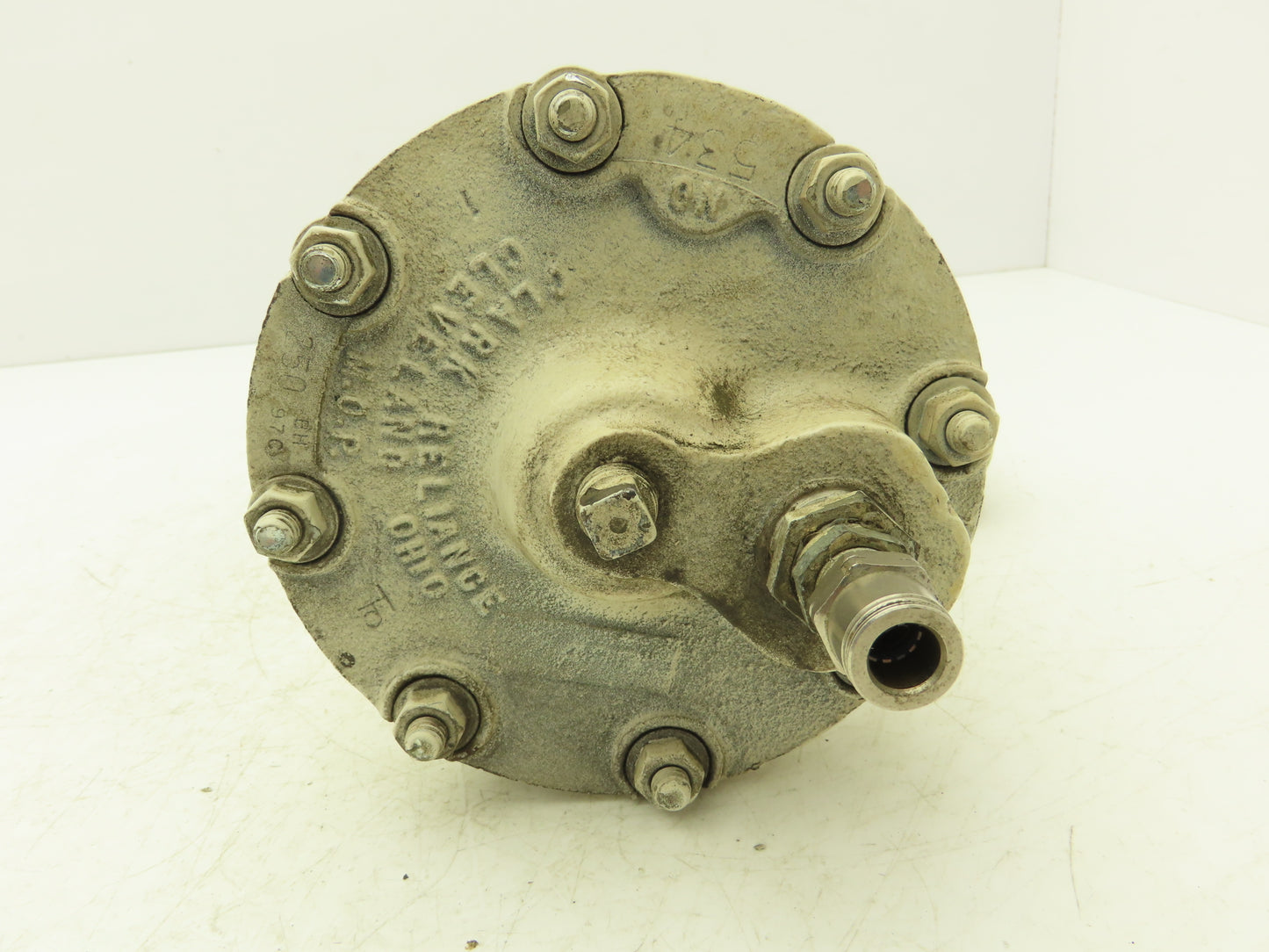Clark MFG NO. 434 Inverted Bucket Steam Trap Separator 1" NPT Cast Iron Assembly