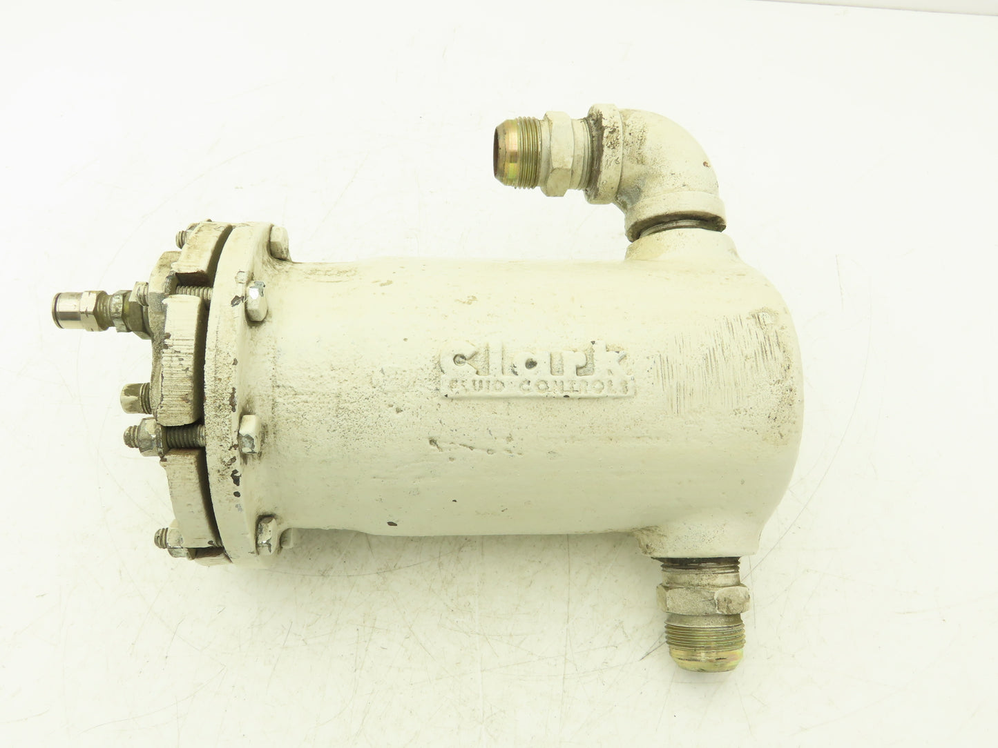 Clark MFG NO. 434 Inverted Bucket Steam Trap Separator 1" NPT Cast Iron Assembly