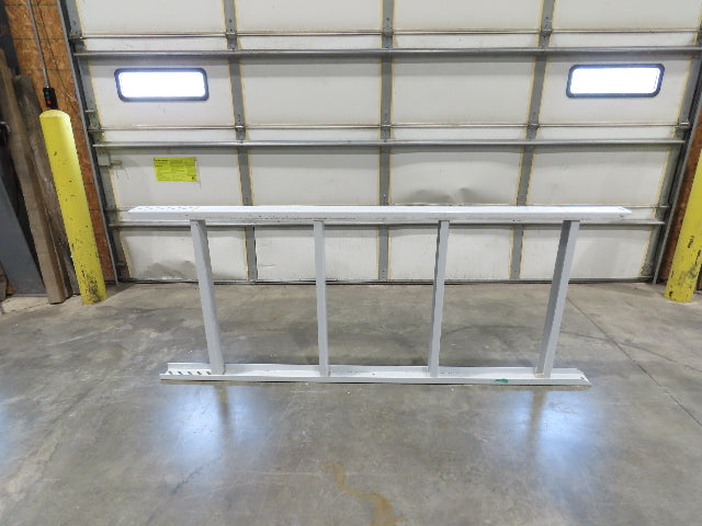 Hytrol HPS 37"W Conveyor Leg 90" Top Section Extension No Brackets WHITE