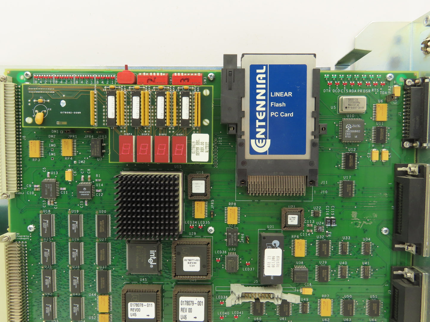 Micro Industries 9700696-0001K PCB Printing System Motherboard 32MB RAM 0179504