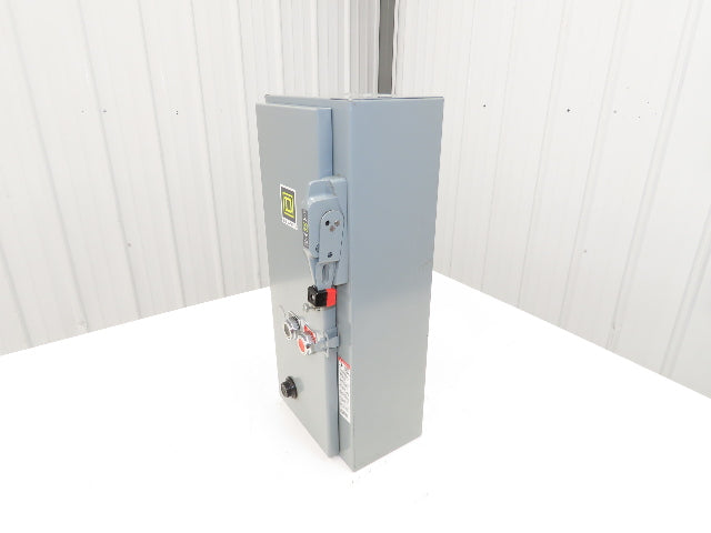 Square D Combination Motor Starter Non Fusible 10HP 600V 3ph 120V Coil