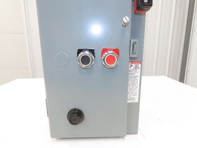 Square D Combination Motor Starter Non Fusible 10HP 600V 3ph 120V Coil